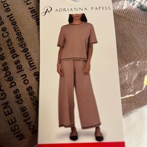 Adrianna Papell Women's lightweight sweater set